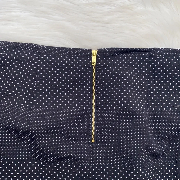 Tommy Hilfiger black & white polka dotted pencil skirt - Picture 4 of 4